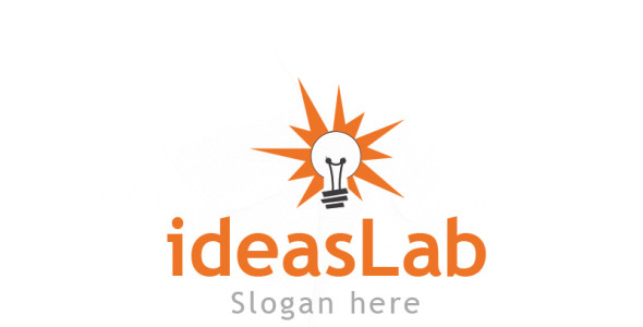 Шаблон логотипа на тему графика