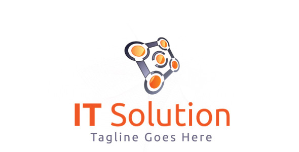 Шаблон логотипа на тему графика