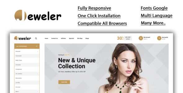 шаблон интернет-магазина opencart