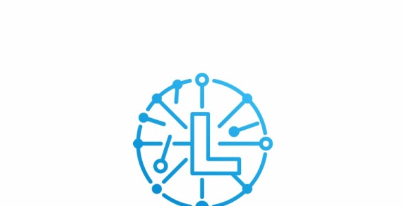 Шаблон логотипа на тему графика