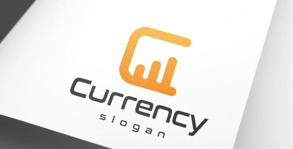 Шаблон логотипа на тему графика