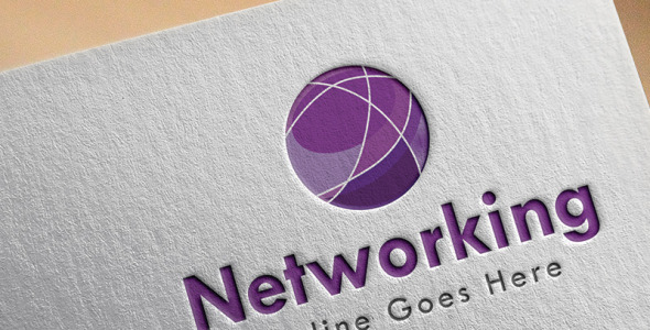 Шаблон логотипа на тему графика