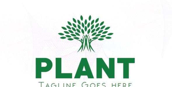 Шаблон логотипа на тему графика