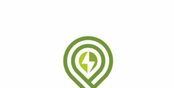 Шаблон логотипа на тему графика