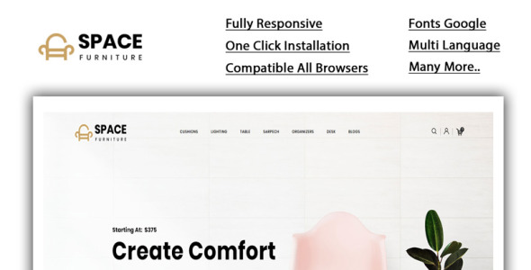 The Furniture Shop OpenCart Template