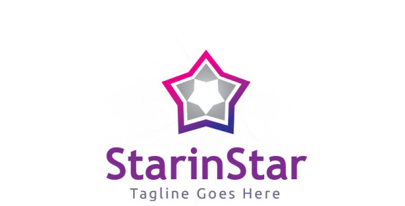 Шаблон логотипа на тему графика