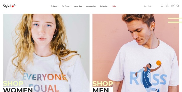 shirts store ecommerce bootstrap clean prestashop theme