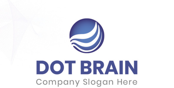 Шаблон логотипа на тему графика