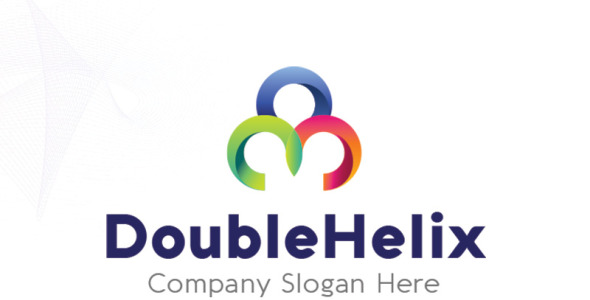 Шаблон логотипа на тему графика