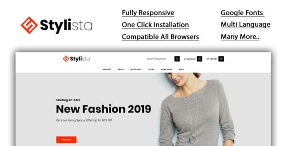 Fashion Store OpenCart Template