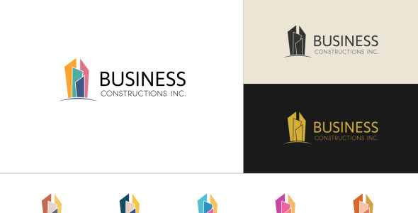 Шаблон логотипа на тему графика