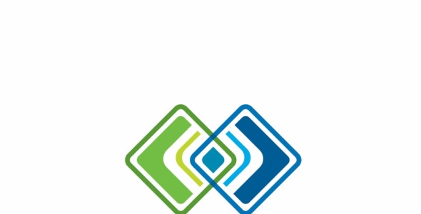 Шаблон логотипа на тему графика