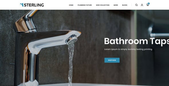 магазин аксессуаров для ванной комнаты opencart шаблон