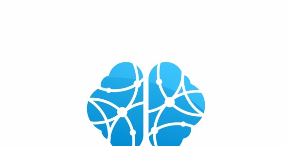 Шаблон логотипа на тему графика