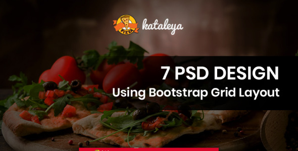 PSD шаблон на тему графика