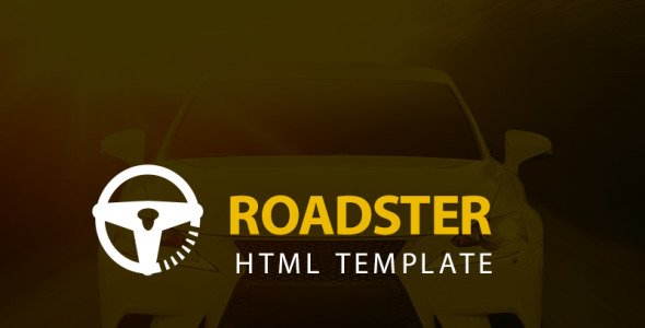 автомобильный шаблон сайта