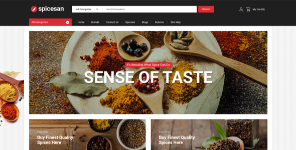 Supermarket Store OpenCart Template