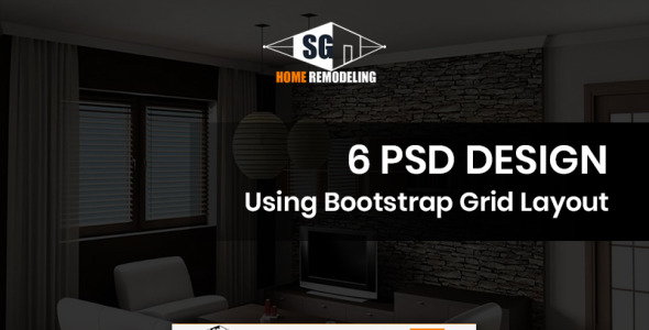 PSD шаблон на тему графика