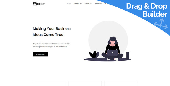 шаблон enterprise moto cms 3