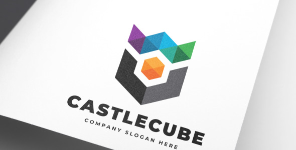 Шаблон логотипа на тему графика