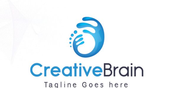 Шаблон логотипа на тему графика