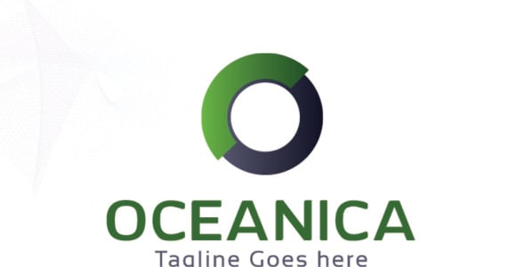 Шаблон логотипа на тему графика