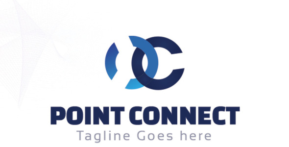 Шаблон логотипа на тему графика