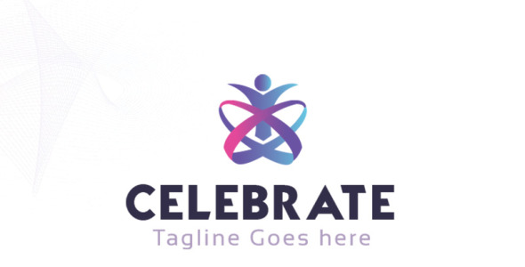 Шаблон логотипа на тему графика