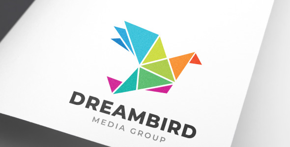 Шаблон логотипа на тему графика