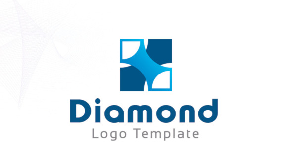 Шаблон логотипа на тему графика