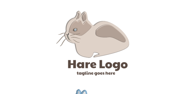 Шаблон логотипа на тему графика