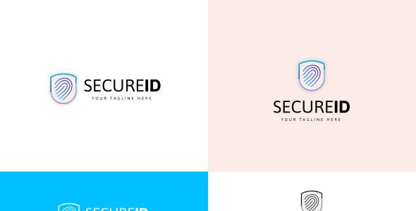 Шаблон логотипа на тему графика