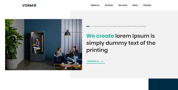 сайт агентства html шаблон шаблон сайта