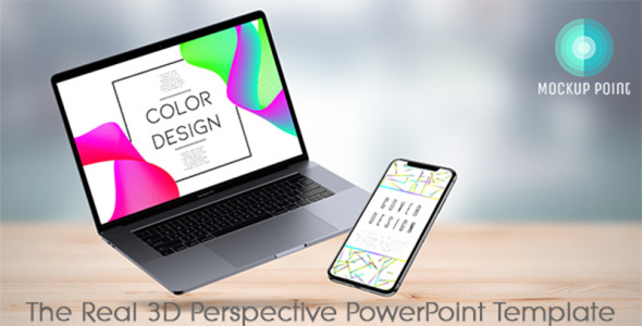 Мокап для продукта на тему графика