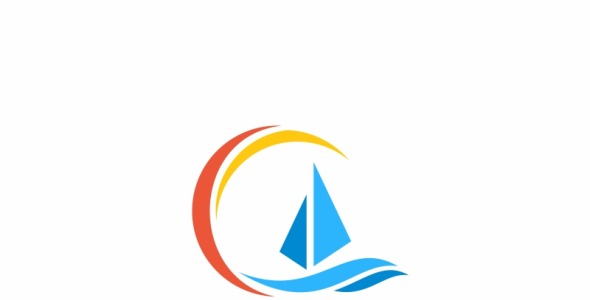 Шаблон логотипа на тему графика