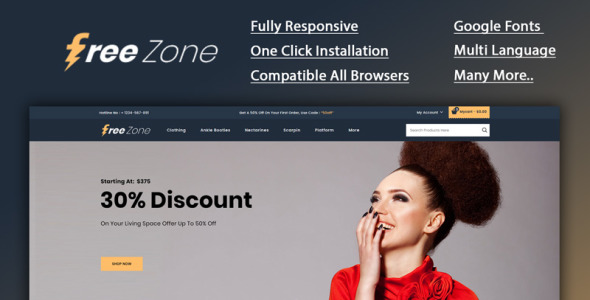 Multi Store OpenCart Template