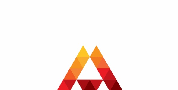 Шаблон логотипа на тему графика