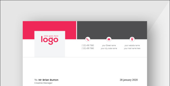 Фирменный стиль на тему графика