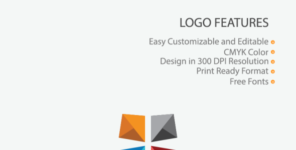 Шаблон логотипа на тему графика