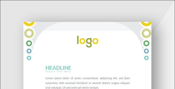 Фирменный стиль на тему графика