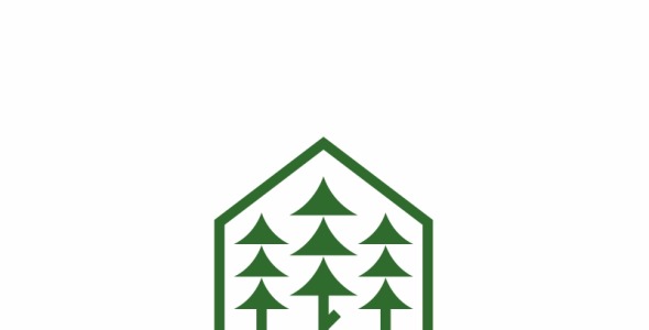 Шаблон логотипа на тему графика