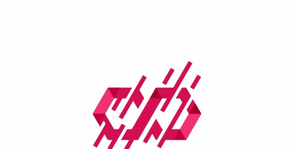 Шаблон логотипа на тему графика