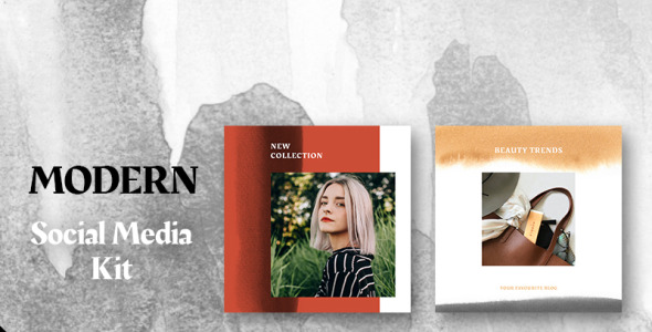 Шаблон для соцсетей на тему графика