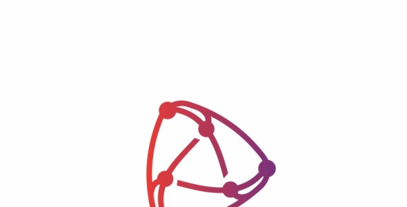 Шаблон логотипа на тему графика