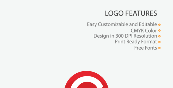 Шаблон логотипа на тему графика