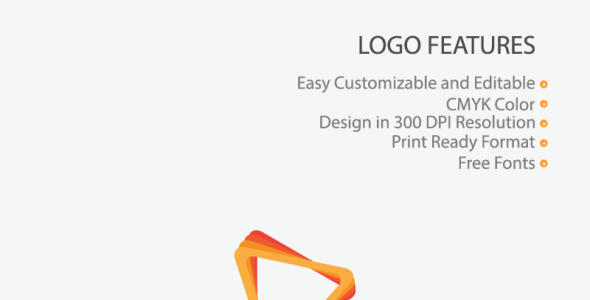 Шаблон логотипа на тему графика