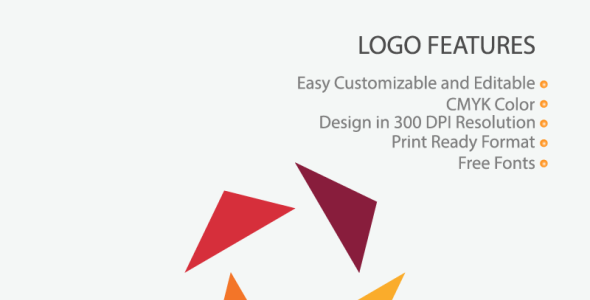 Шаблон логотипа на тему графика