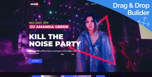 ночной клуб moto cms 3 шаблон