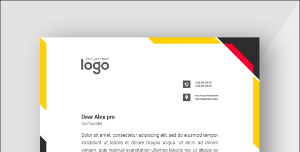 Фирменный стиль на тему графика