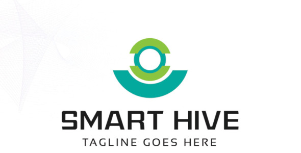 Шаблон логотипа на тему графика